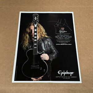 Jared James Nichols - Epiphone Guitars - 2019 Print Advertisement